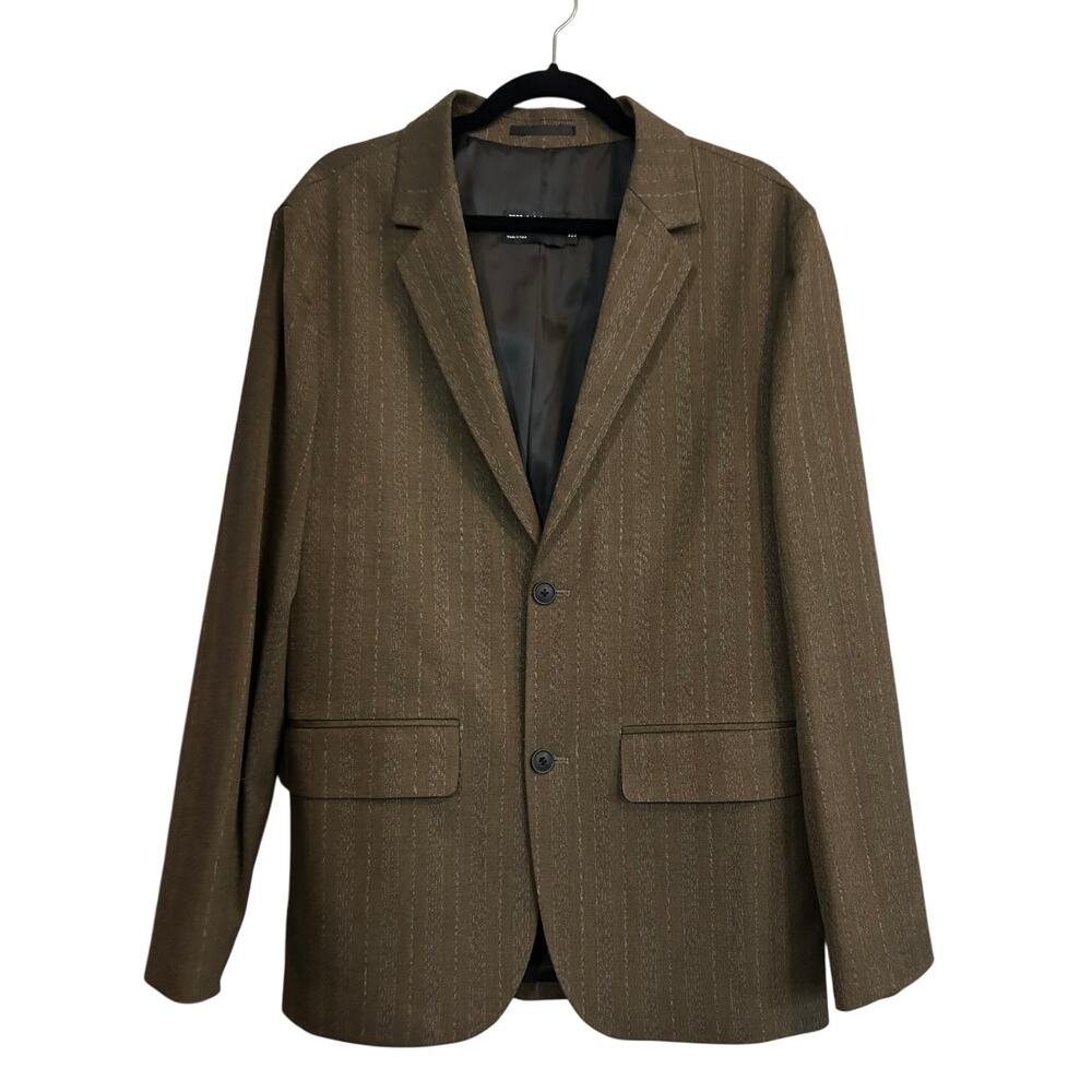 ASOS Design Brown Tweed Two Button Blazer Men's Size 38 Regular